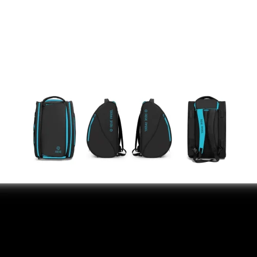 PAL-PRO_azul Paletero de pádel PRO negro y azul