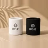 Muñequera deportiva REVE en blanco y negro