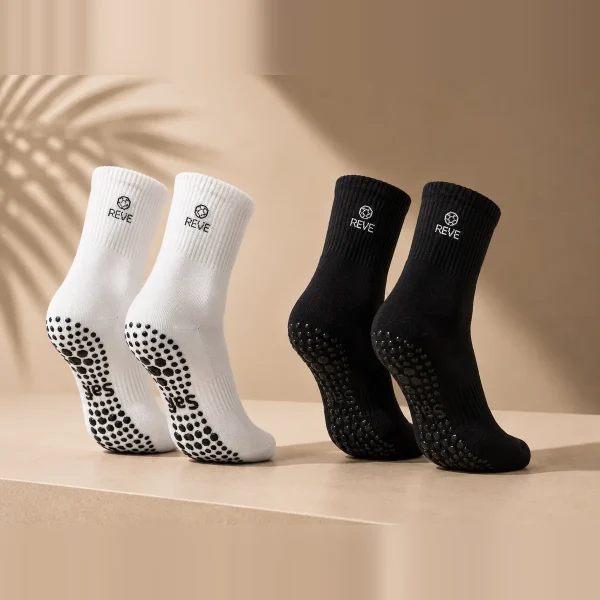 ROPA-CALC_pack Calcetines de algodón para pádel, pack de 5